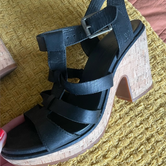 Timberland black cork espadrilles - Picture 1 of 5